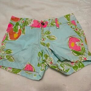 Lilly Pulitzer Callahan Shorts in Pink Lemonade